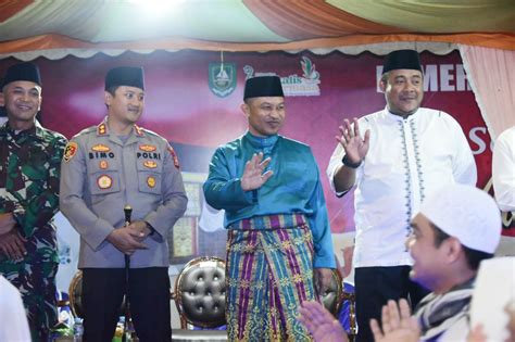 Semarak Pawai Takbir Meriahkan Malam Idul Adha Di Kota Bengkalis Wabup