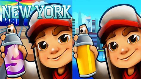 SUBWAY SURFERS NEW YORK CITY ON POKI VS NEW YORK CITY 2021 YouTube