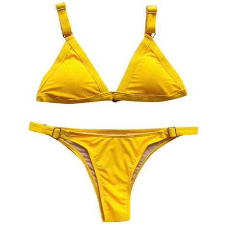 QUYUON Modest Bikini Swimsuits For Women Two Piece Push Up Bathing Suit