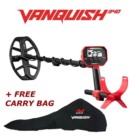 Minelab Vanquish 340 Metal Detector Duchy Metal Detectors