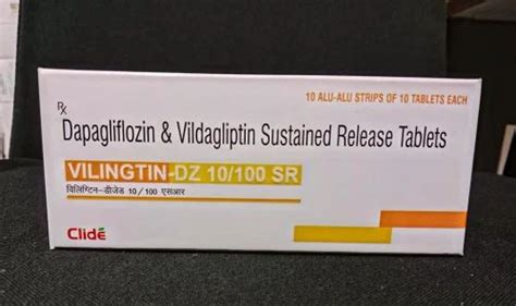 Dapagliflozin And Vildagliptin Sustained Release Tablets At Rs Box