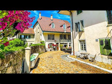 Wangen An Der Aare A Beautiful Swiss Village Switzerland K Youtube