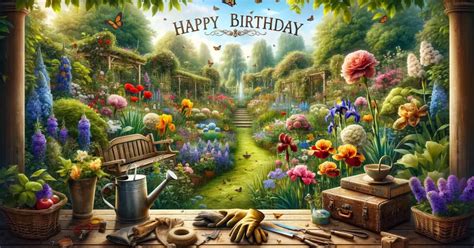 Creative Birthday Wishes For Garden Lovers Insposeeker