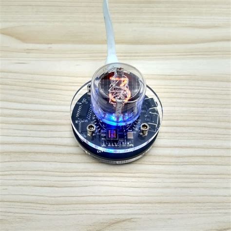 Bit Integrated Glow Tube Clock For Qs Sz Sz Sz Zm