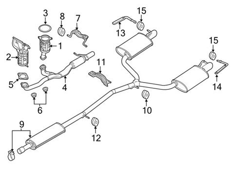 2014 Ford Escape Exhaust Diagram