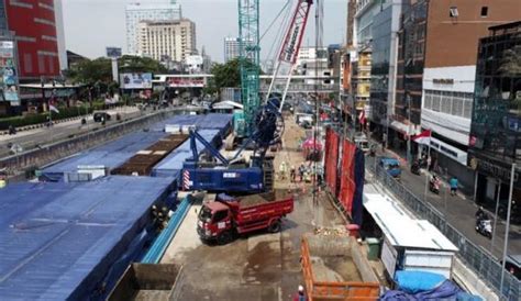 Progres Pembangunan MRT HI Kota 67 26 Persen Target Rampung 2029