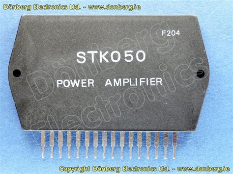 Semiconductor Stk Stk Channel Af Power Amplifier W