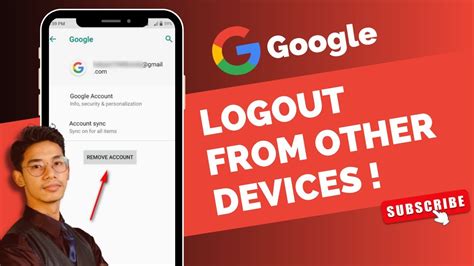 How To Logout My Google Account From Other Devices Youtube