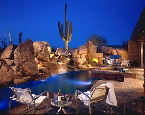 Modern Desert House For Luxury Life In The Nature, Scottsdale, Arizona ...