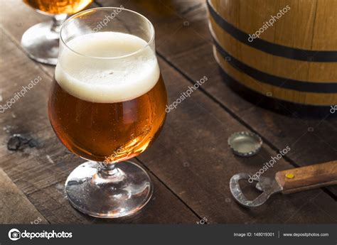 Refreshing Bourbon Barrel Aged Beer Stock Photo by ©bhofack2 148019301