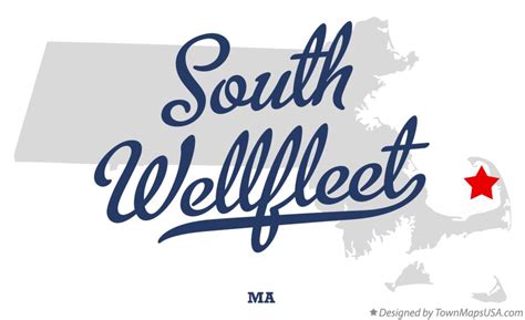 Map of South Wellfleet, MA, Massachusetts