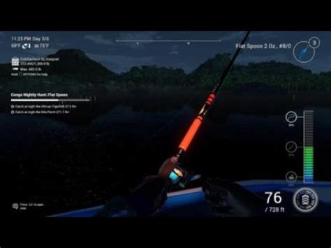 Fishing Planet Congo Nightly Hunt Flatspoon Lb Nile Youtube