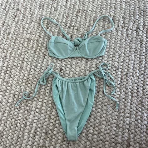 Dippin Daisys Bikini Size M Sparkly Material Depop