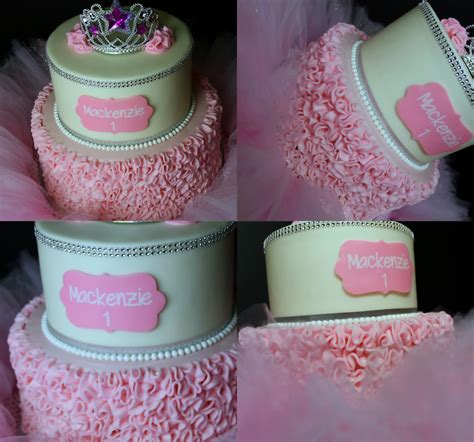 Cakes By Zana Pink Ruffle Tutu Princess Cake