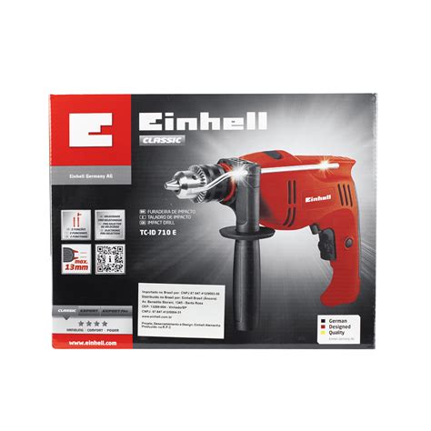 Furadeira De Impacto Tc Id 710 E Einhell