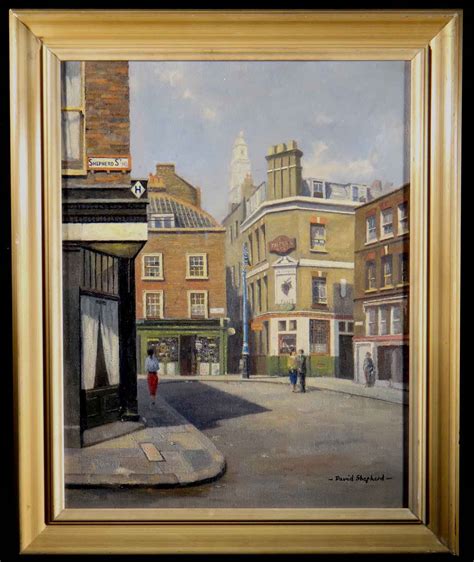 david shepherd, original painting, Shepherd street