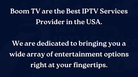 PPT Best IPTV Services Provider PowerPoint Presentation Free