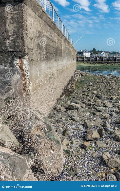 Seawall Erosion Royalty-Free Stock Photo | CartoonDealer.com #56953593