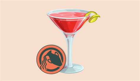 Zodiac Cocktails - Aquarius Sign | Cosmopolitan Recipe