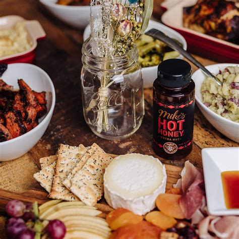 Mikes Hot Honey Botella extra caliente de onzas fácil de verter paquete miel caliente con