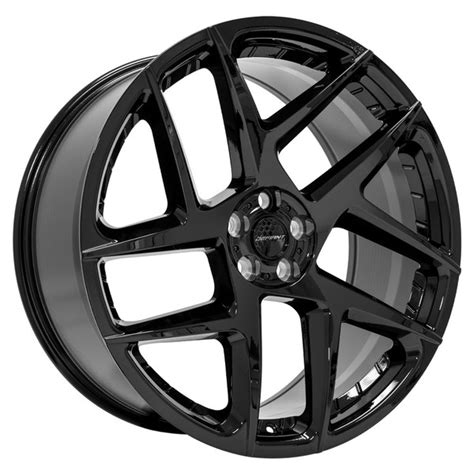 22-inch Black Rims fit Land Rover Range Rover - DF05 22x10 5x108