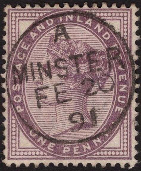 Gb Sg D Lilac Minster Cds Superb Used Imperium Stamps Ltd