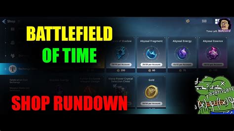 Solo Leveling Arise Battlefield Of Time Shop What I Would Buy And