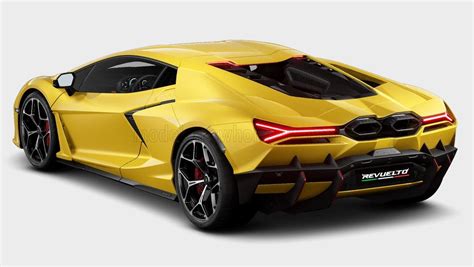 Modellino Auto Maisto Lamborghini Revuelto Giallo Inti Met