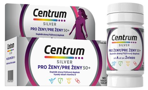 Centrum Multivitamín Pro ženy 50 90 Tablet Skladem Benu Cz