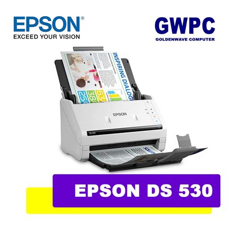 Epson Workforce Ds Ii Duplex Sheet Fed Document Scanner Ds Ds