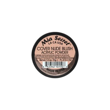 Polvo Acrílico Mia Secret Cover Nude Blush 1 2 oz Mendieta Beauty