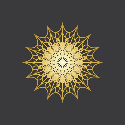 Premium Vector Mandala Logo Design Vector Illustration