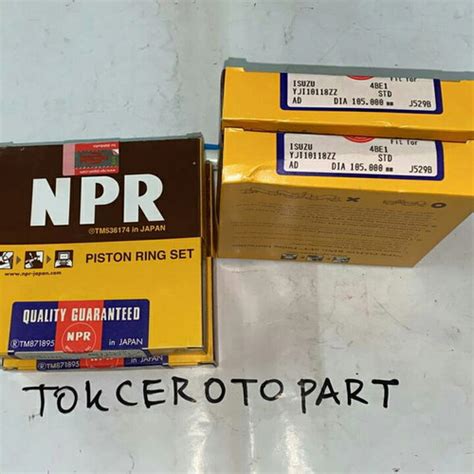 Jual Ring Piston Isuzu ELF NKR 58 SET Kota Surabaya