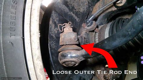 Loose Outer Tie Rod End In A Car YouTube