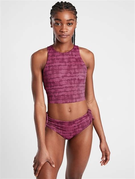 Conscious Crop Bikini Top A C Athleta