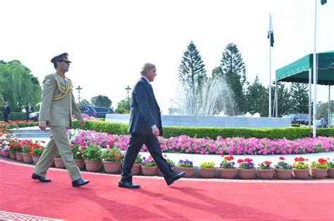 Shehbaz Sharif Presented Guard Of Honor At PM House