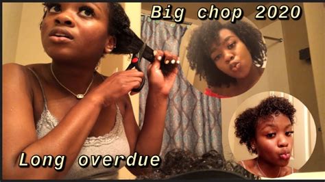 Big Chop 2020 Cutting Type 4 Natural Hair Starting My Journey Over