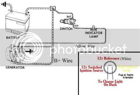 Toyota Pickup Alternator Wiring Diagram