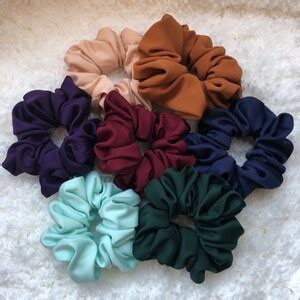 Sugar Cookie Peachy Nude Scrunchie Etsy