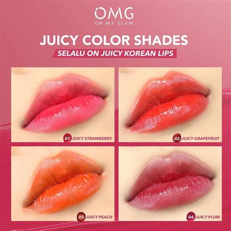 Jual OMG Juicy Kiss Liptint | Shopee Indonesia