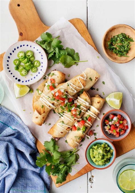 Homemade Taquitos Recipe - Love and Lemons