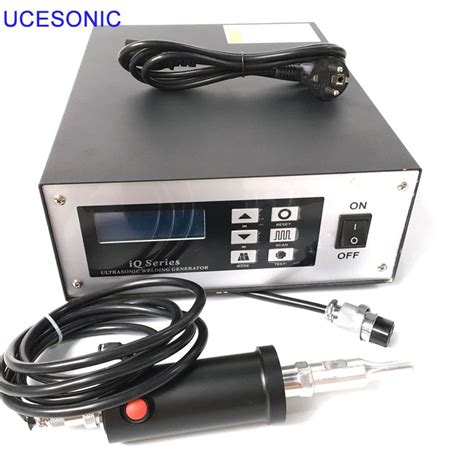 Khz Mobile Titanium Thermoplastic Ultrasonic Sealing Machine Low