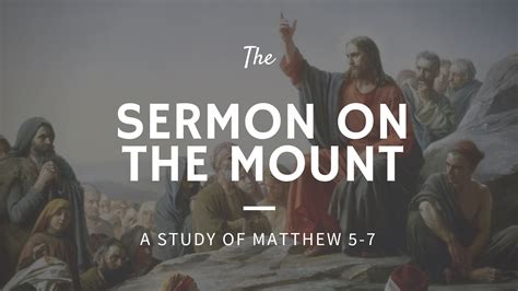 Sermon on the Mount — FBC De Soto