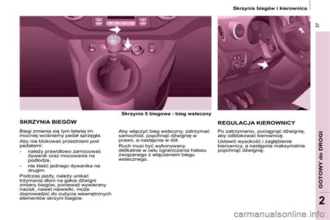 Peugeot Partner Tepee Instrukcja Obs Ugi In Polish Pages