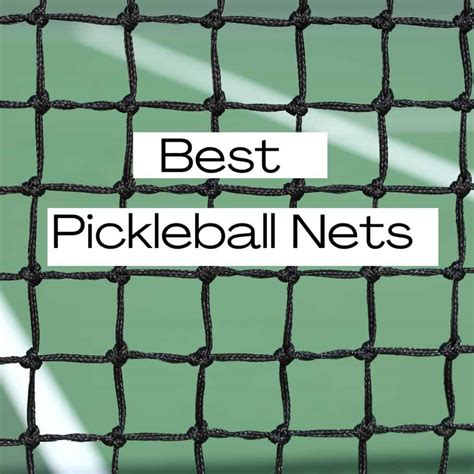 Best Portable Pickleball Nets - Top 10 Reviews