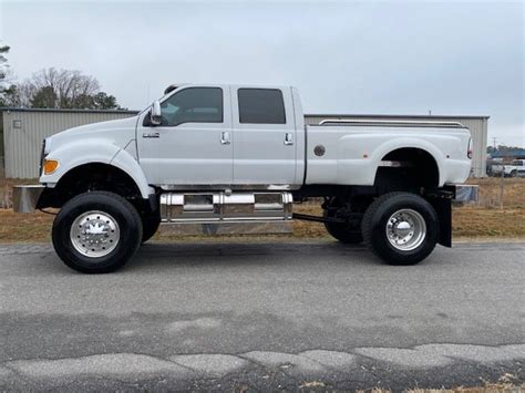 2007 Ford F650 Superduty Super Truck Crew Cab Long Bed 4x4 Diesel ...