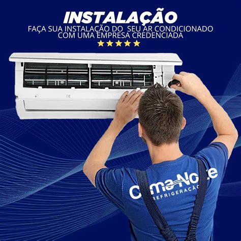 Instala O Ar Condicionado Split High Wall Btus S Frio Ou Quente