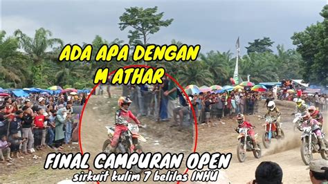 Ada Apa Dengan M Athar Final Campuran Open Sirkuit Kulim Belilas