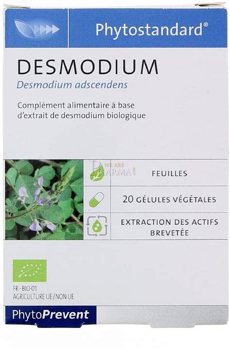 Pileje Desmodium Bio 20 Gelules Phytostandard Pileje BIO ALICE