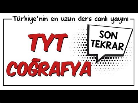 Yks Tyt Co Rafya Son Tekrar Kamp Youtube